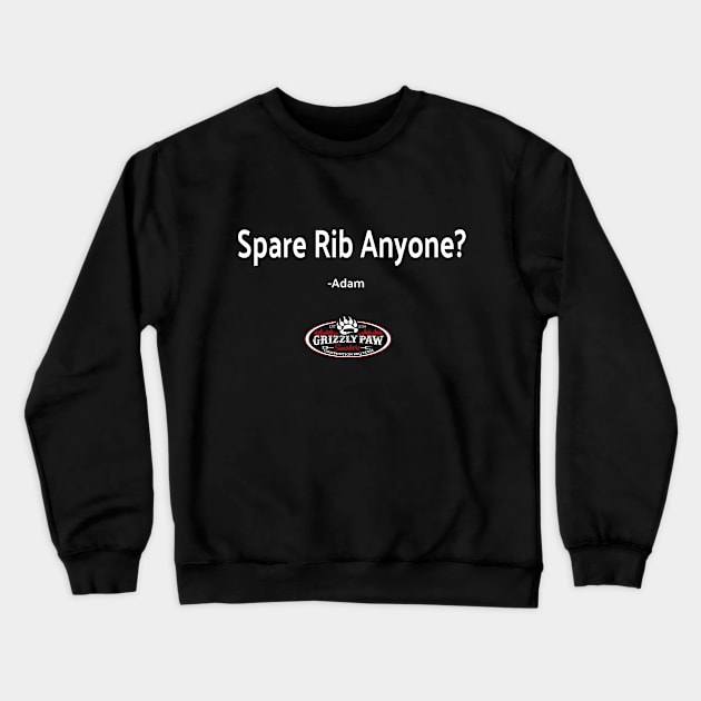 Spare Rib??? Crewneck Sweatshirt by Deckacards